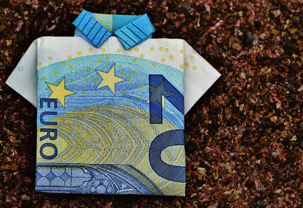 Photo by Alexas_Fotos the last shirt, dollar bill, 20 euro, folded, gift, money, currency, euro, cash, reserve, folding technique, money, euro, euro, euro, euro, euro
